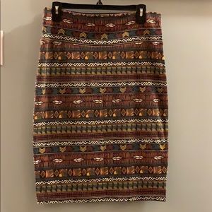 LuLaRoe Cassie - Tribal Print